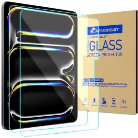 [2 Pack] ArmorSuit designed for iPad Pro 13in (2024) Tempered Glass Screen Protector