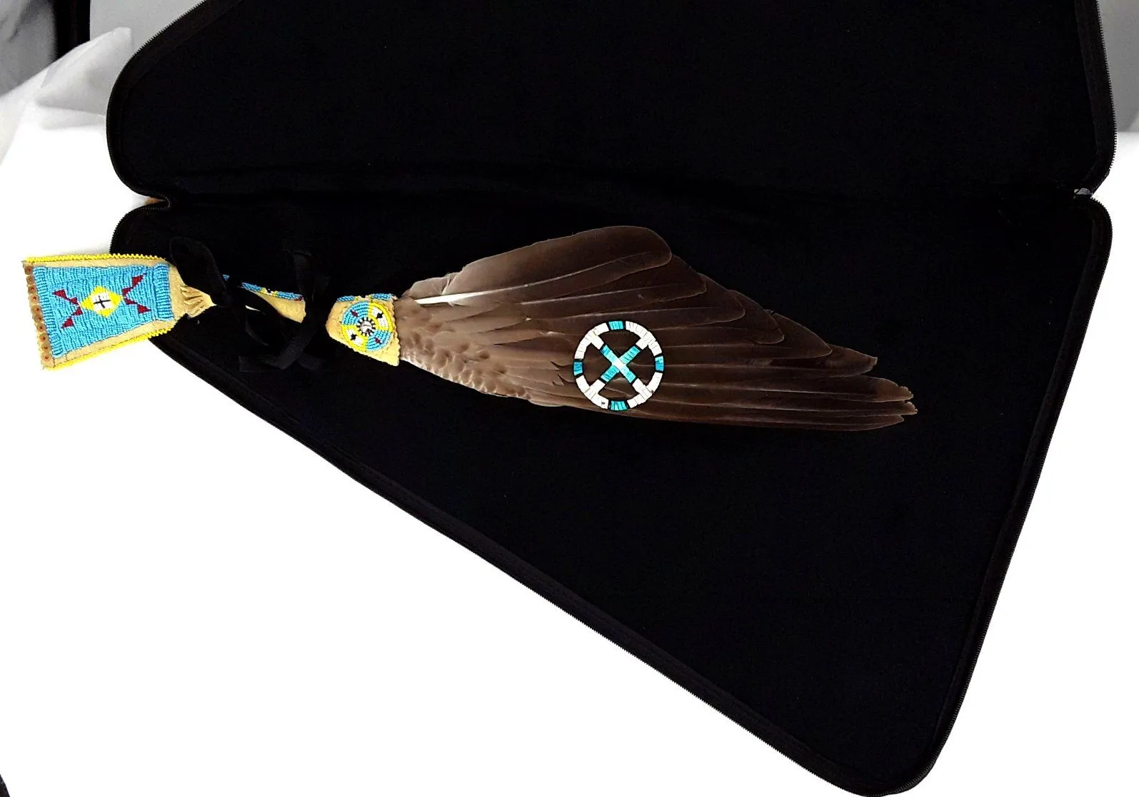 27 Inch Fan Case - Scattered Generations Royal