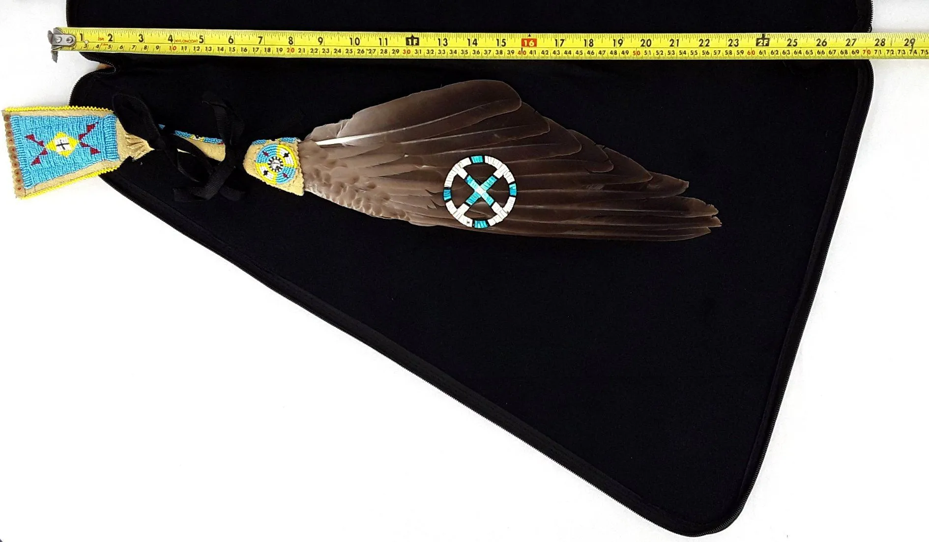 27 Inch Fan Case - Scattered Generations Royal