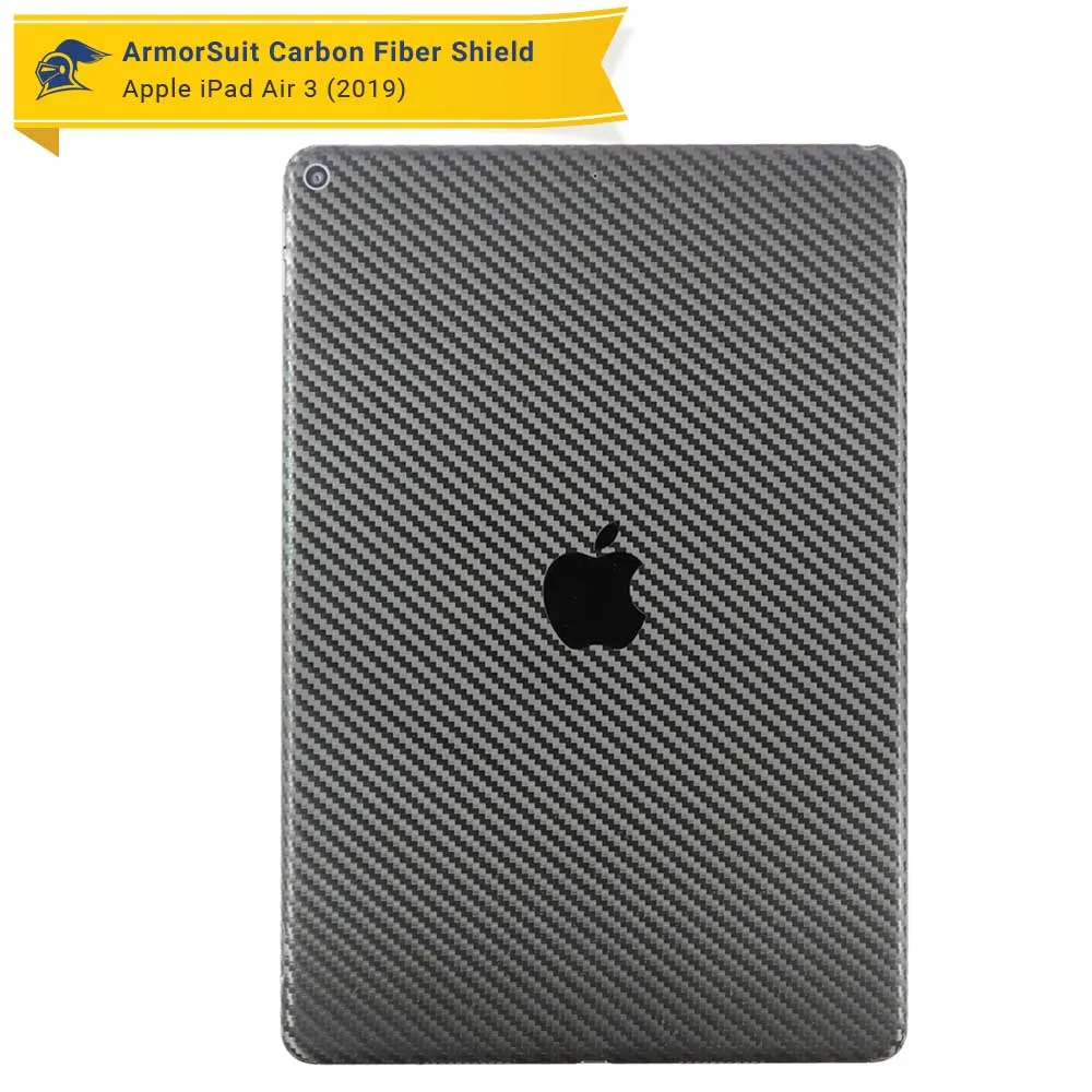 Apple iPad Air 3 (2019) WiFi ONLY Screen Protector   Carbon Fiber Skin