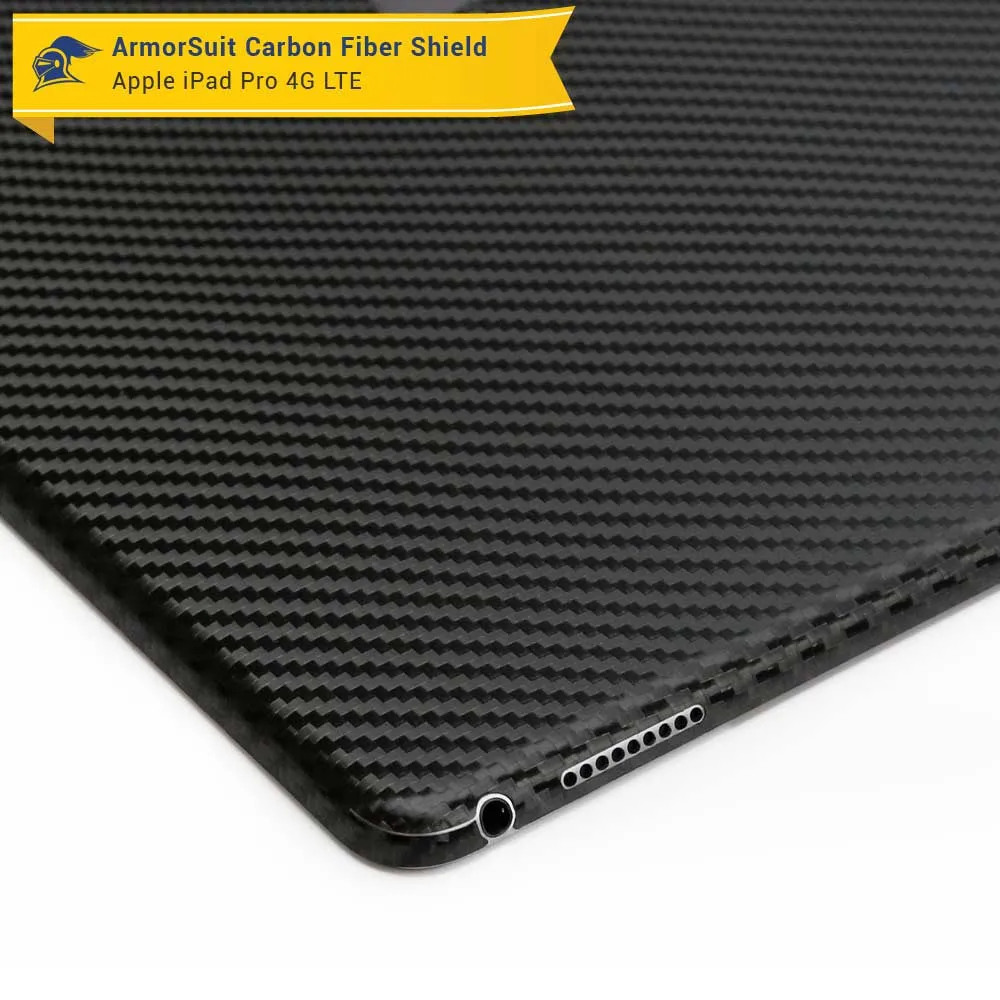 Apple iPad Pro 12.9" (WiFi   4G LTE) Screen Protector   Carbon Fiber Skin