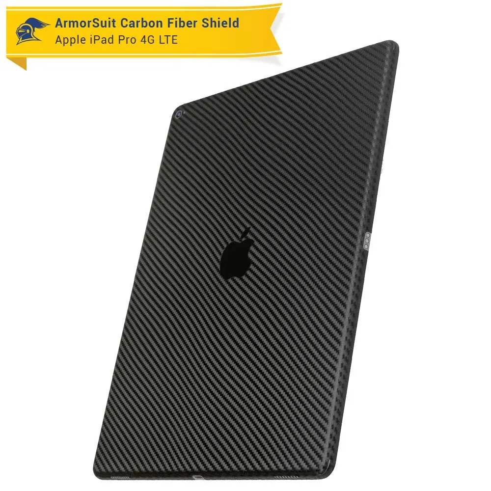 Apple iPad Pro 12.9" (WiFi   4G LTE) Screen Protector   Carbon Fiber Skin