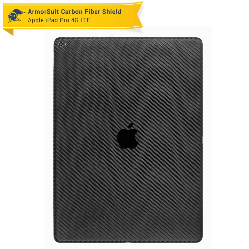 Apple iPad Pro 12.9" (WiFi   4G LTE) Screen Protector   Carbon Fiber Skin