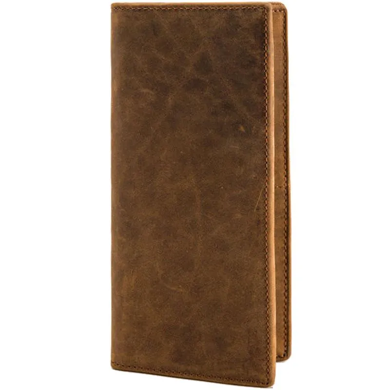Bifold long wallet Mens long Wallet Leather Wallet Bifold Long Wallets for Men