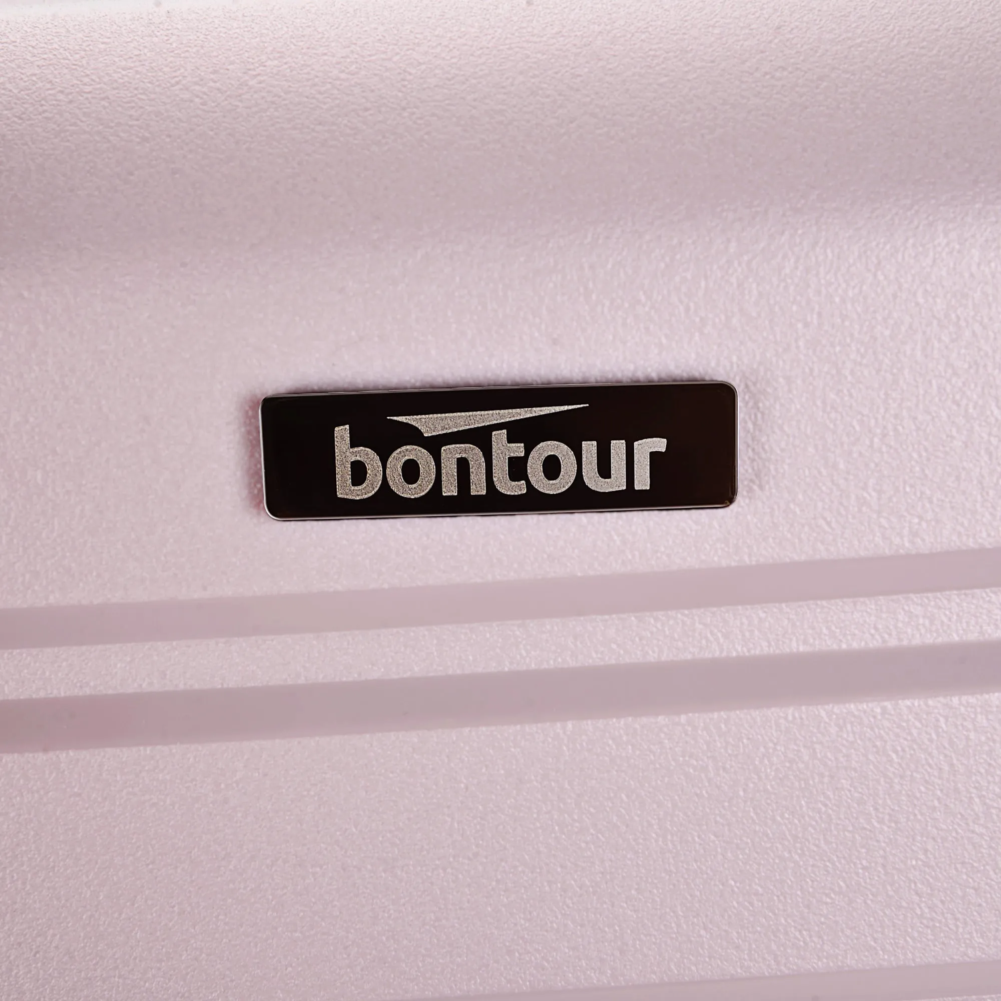 Bontour 'Charm' 4-wheeled cabin suitcase with TSA lock, 55x40x20cm, pink