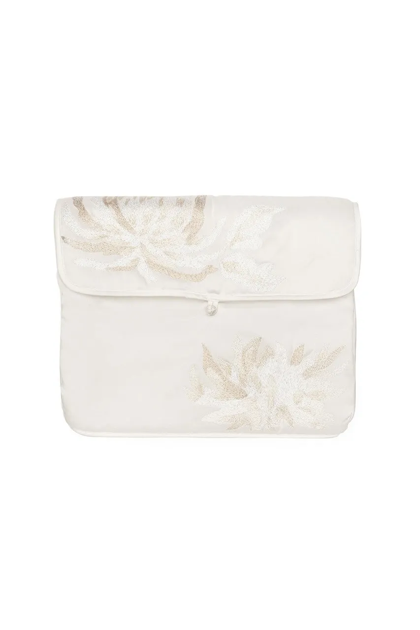 Bridal Embroidery Small Lingerie Bag