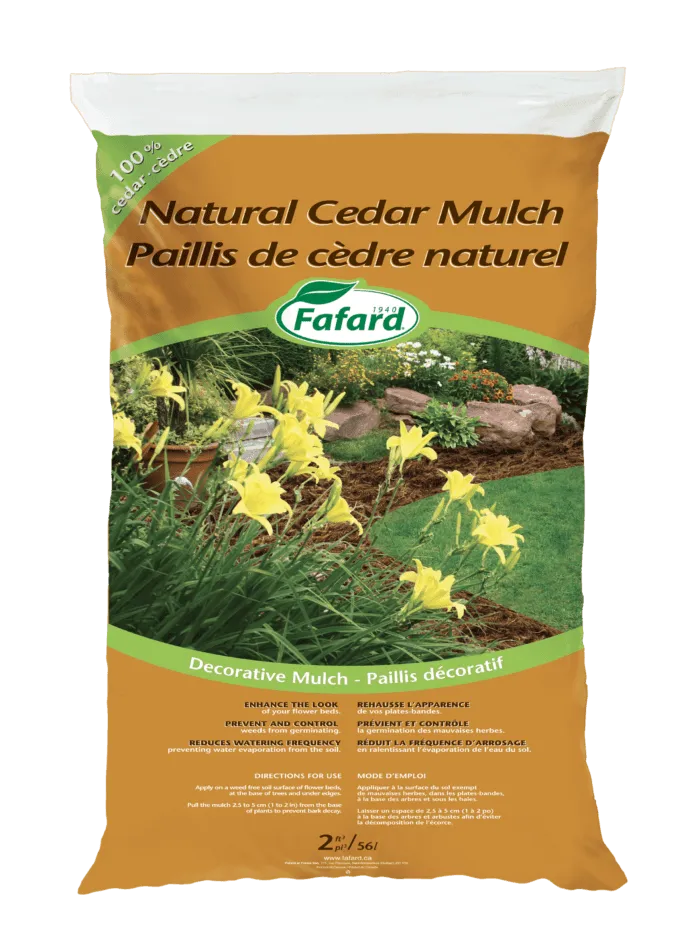 Cedar Mulch 56L