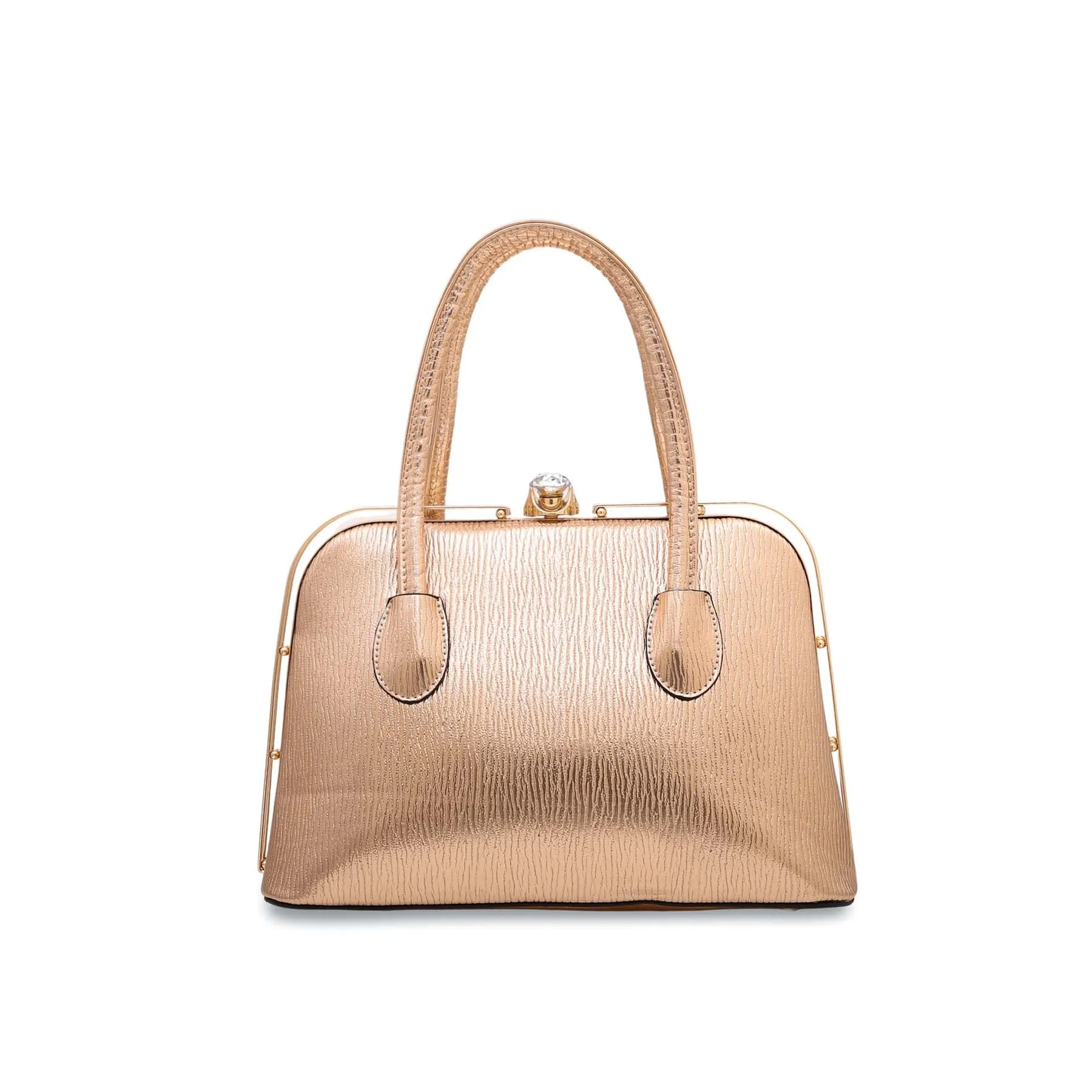 Champagne Fancy Hand Bag P35845
