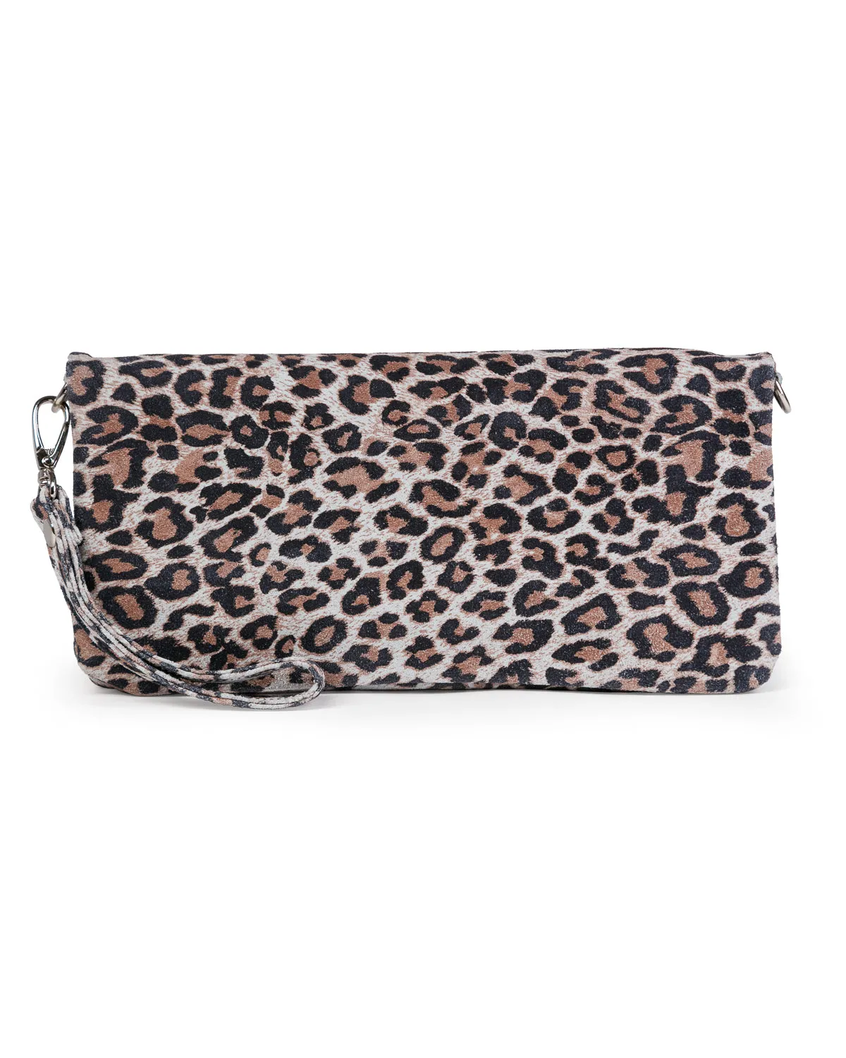 Crystal Cross Body: Leopard