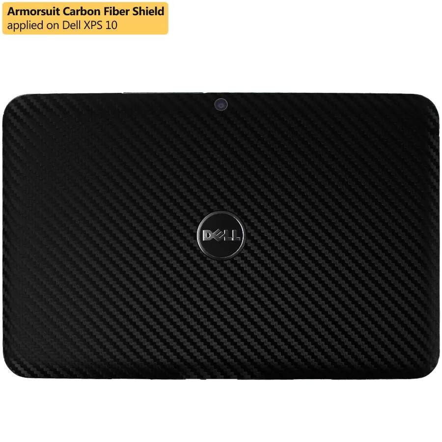 DELL XPS 10 Screen Protector   Black Carbon Fiber Film Protector