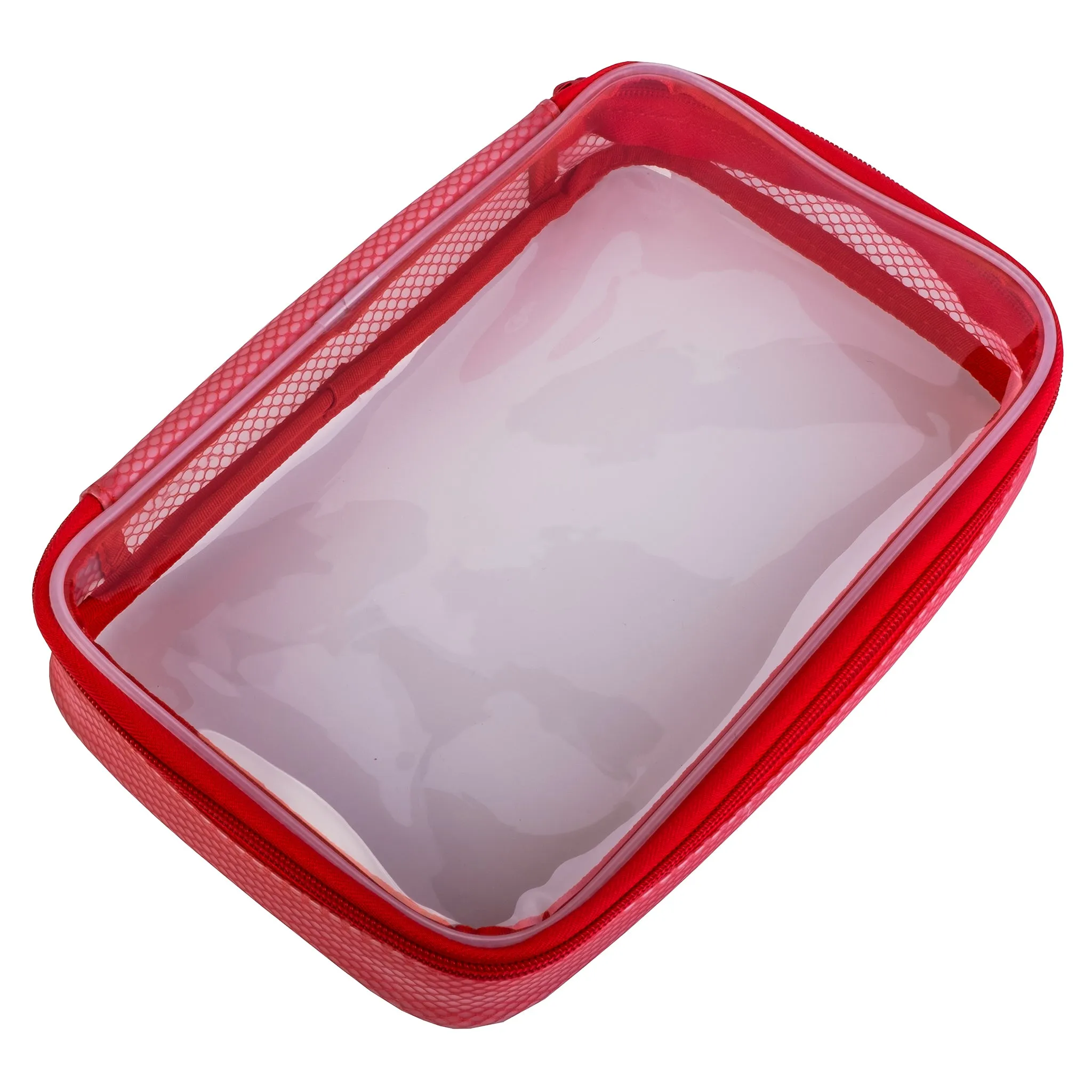 Filmsticks Set of Small, Medium and Large Thermoplastic Polyurethane (TPU) Transparent Cases – Red