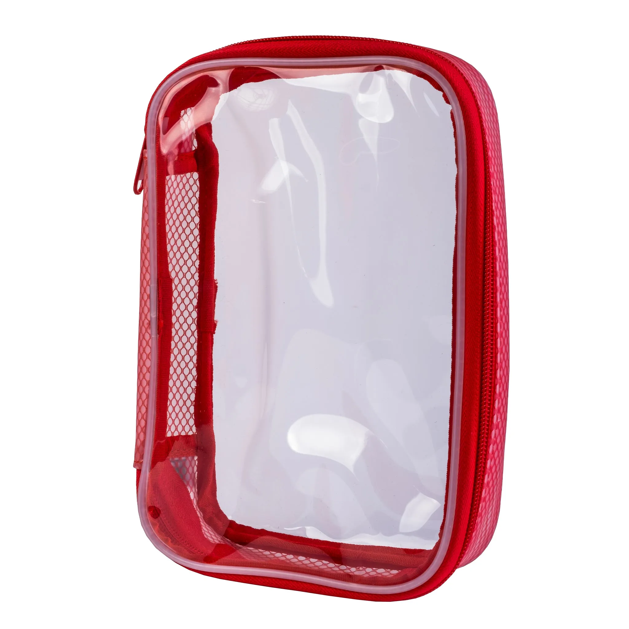 Filmsticks Set of Small, Medium and Large Thermoplastic Polyurethane (TPU) Transparent Cases – Red