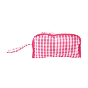 Gingham Cosmetic Bag