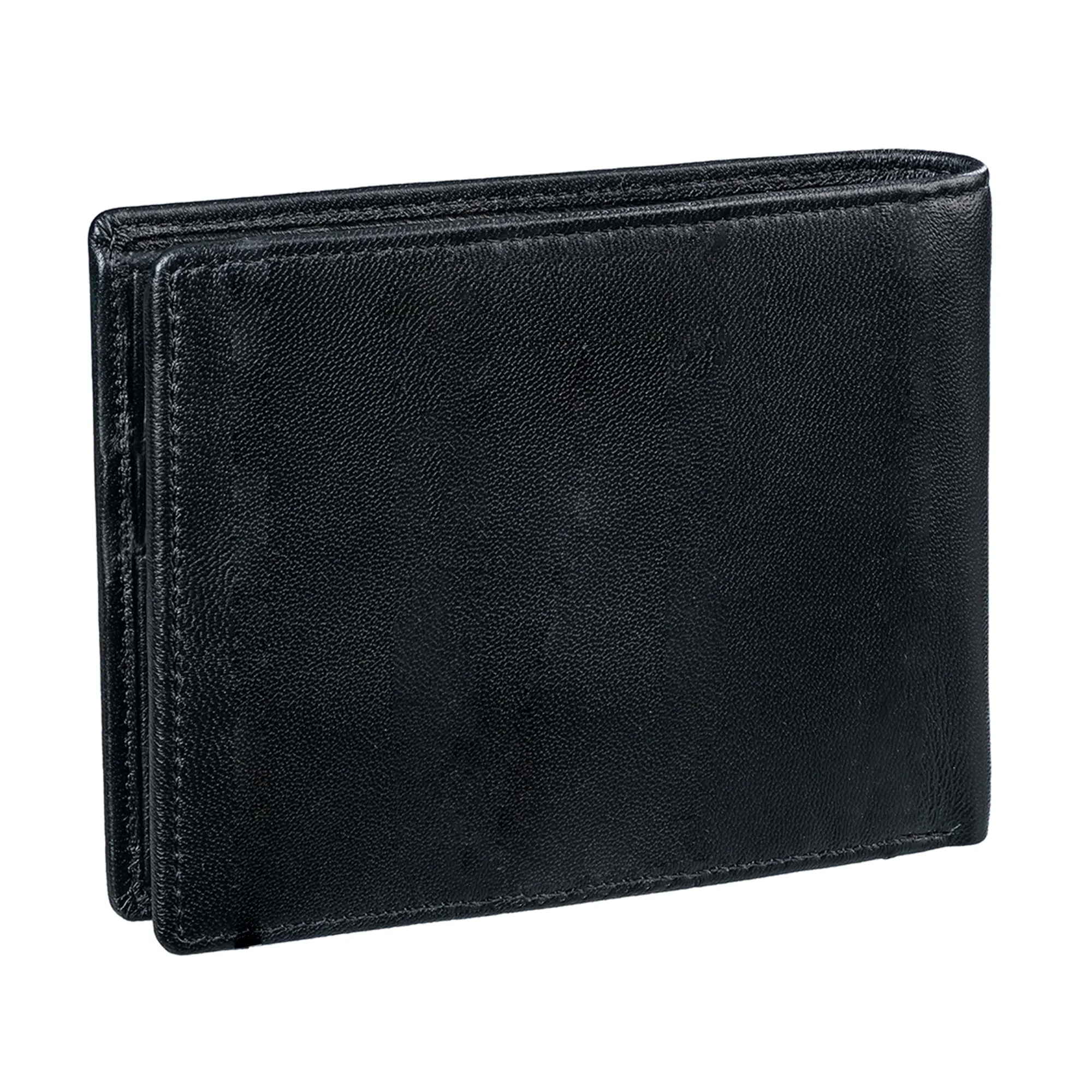 Gladwin | Bifold Leather Wallet for Men | Colour: Black