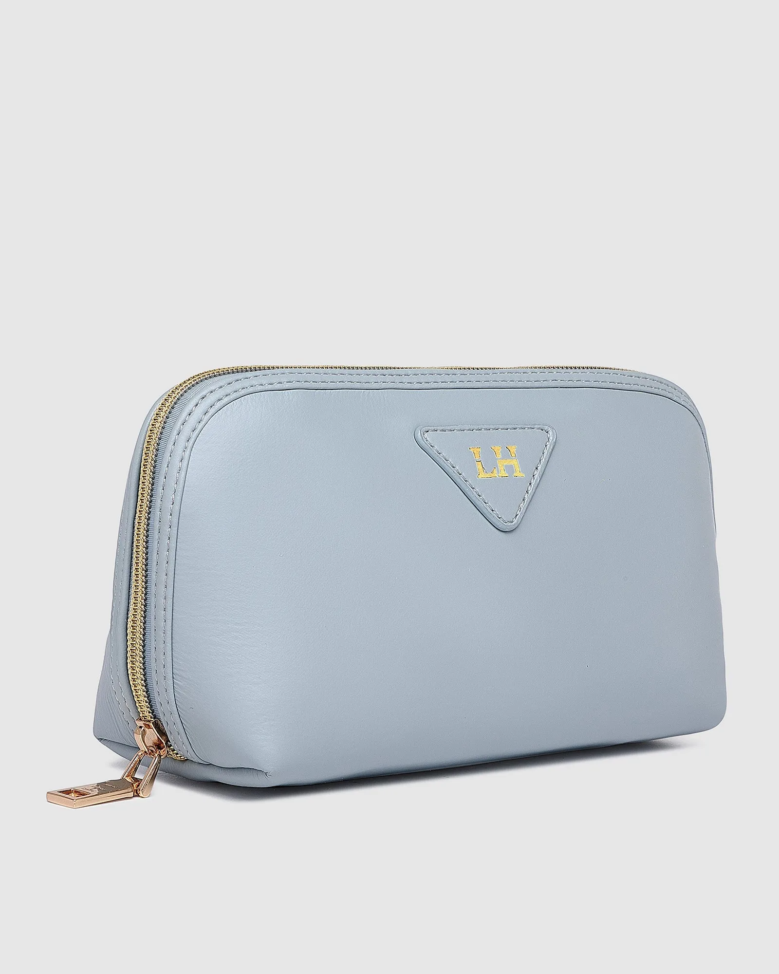 GRETA MAKEUP BAG DUSTY BLUE