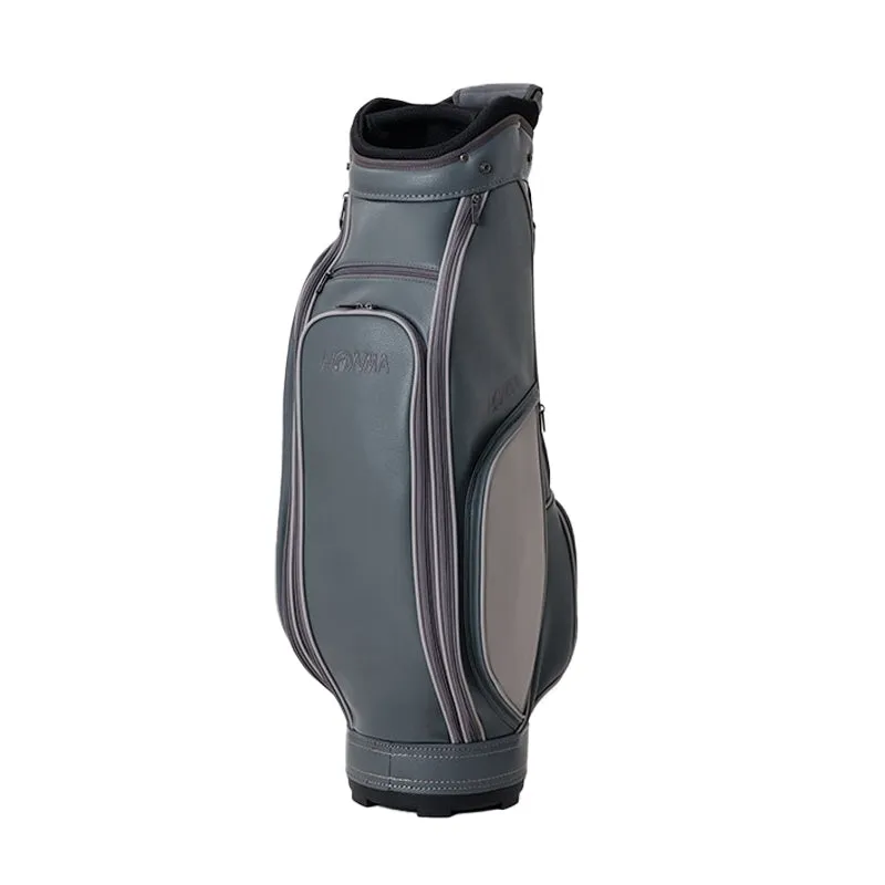 HONMA Faux Crocodile Cart Bag (Grey)