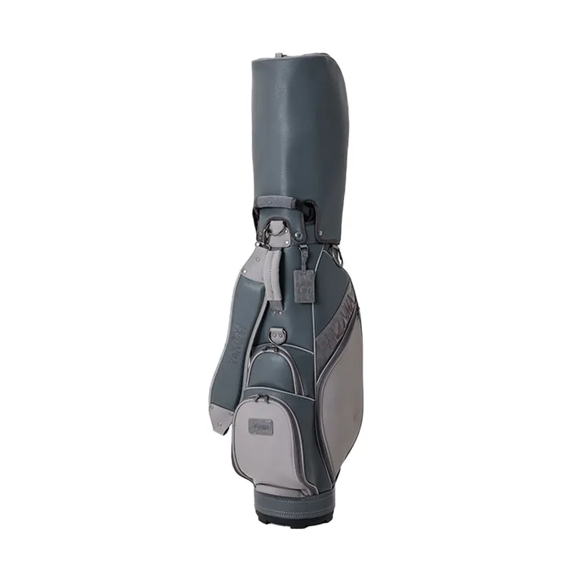 HONMA Faux Crocodile Cart Bag (Grey)