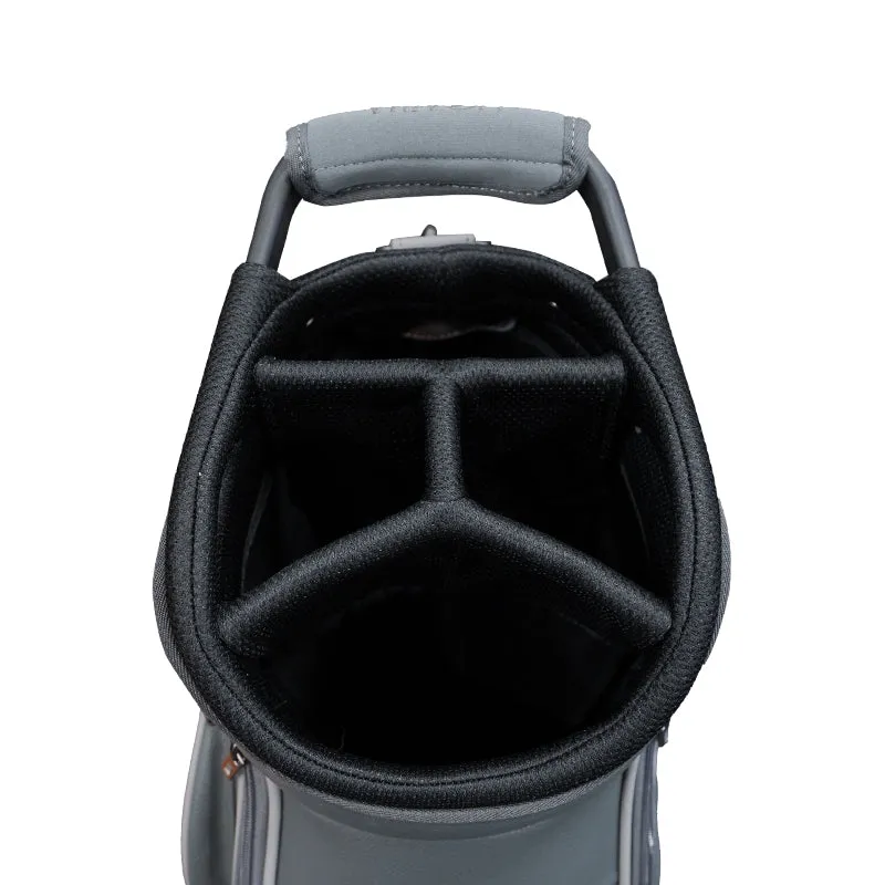 HONMA Faux Crocodile Cart Bag (Grey)
