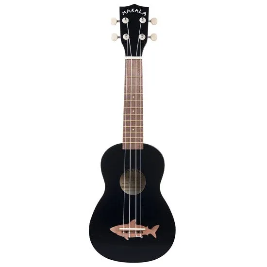 Kala Makala MK-SS/BLK Blacktip Soprano Shark Ukulele