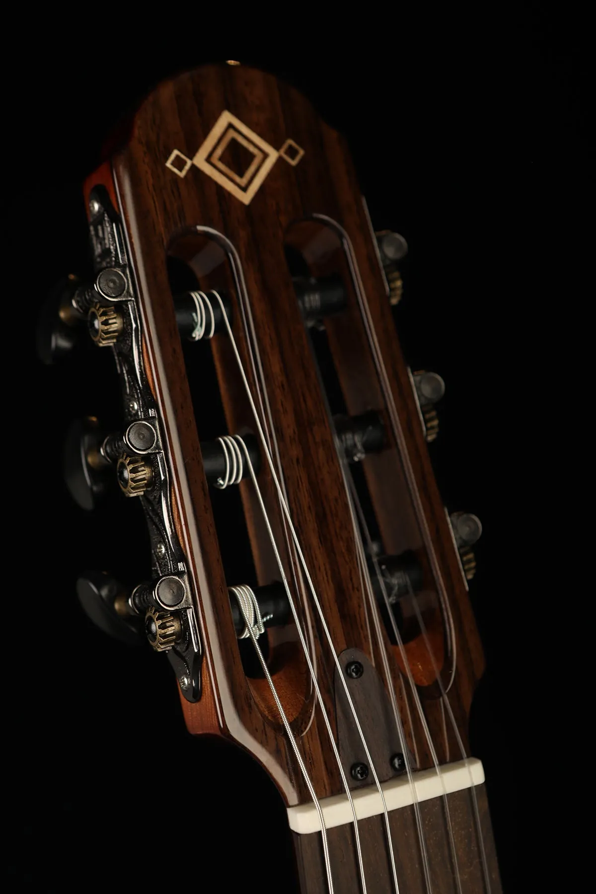 Katoh Hispania 'Sunburst' Crossover Thinline Hybrid Classical Electric Guitar