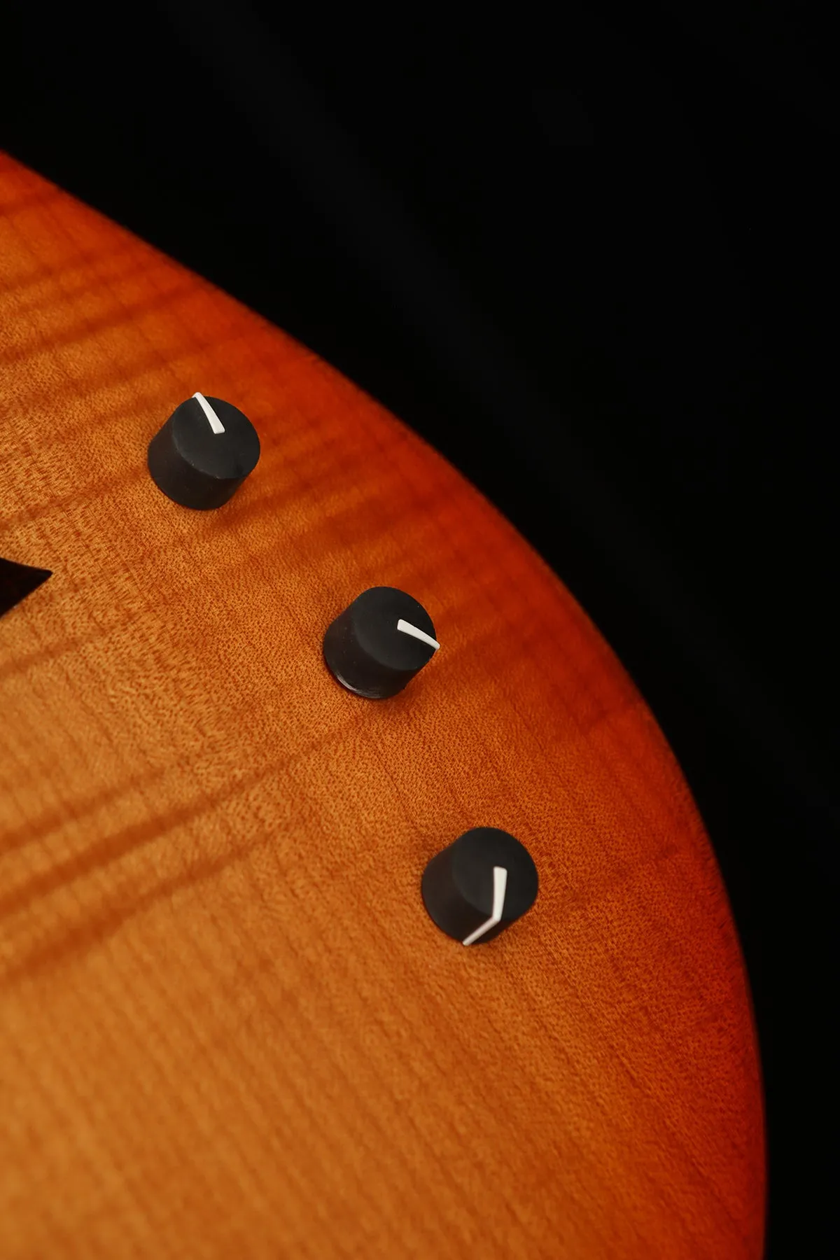Katoh Hispania 'Sunburst' Crossover Thinline Hybrid Classical Electric Guitar