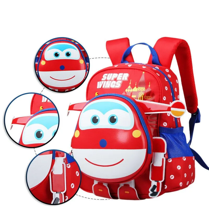 Kids 3D Bags Lovely Satchel Schoolplush Knapsack