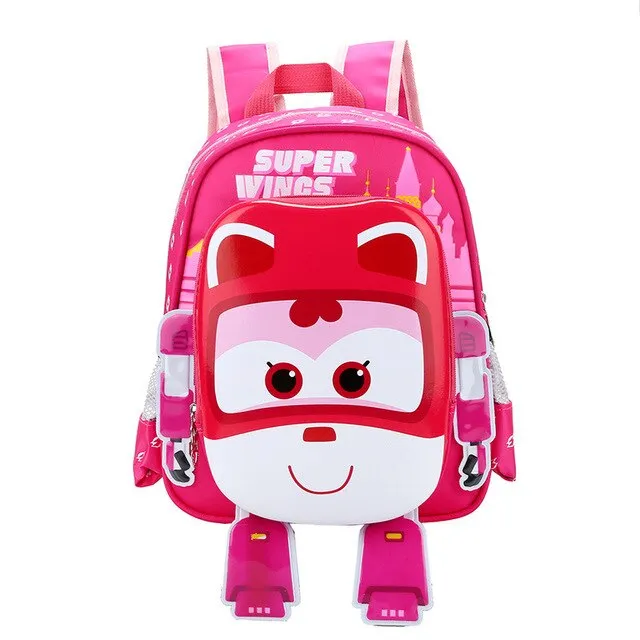 Kids 3D Bags Lovely Satchel Schoolplush Knapsack