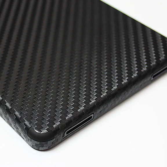 Kindle Fire Screen Protector   Black Carbon Fiber Skin Protector