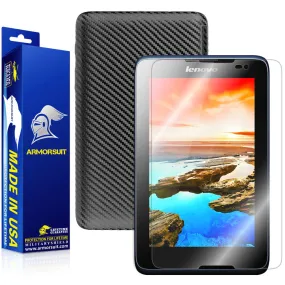 Lenovo Tab A7-40 Screen Protector   Black Carbon Fiber Film Protector