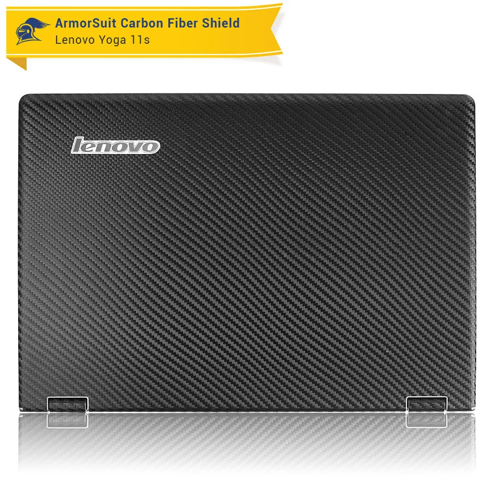 Lenovo Yoga 11S Screen Protector   Black Carbon Fiber