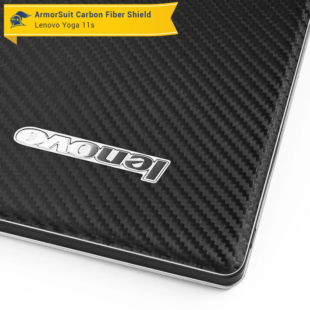 Lenovo Yoga 11S Screen Protector   Black Carbon Fiber
