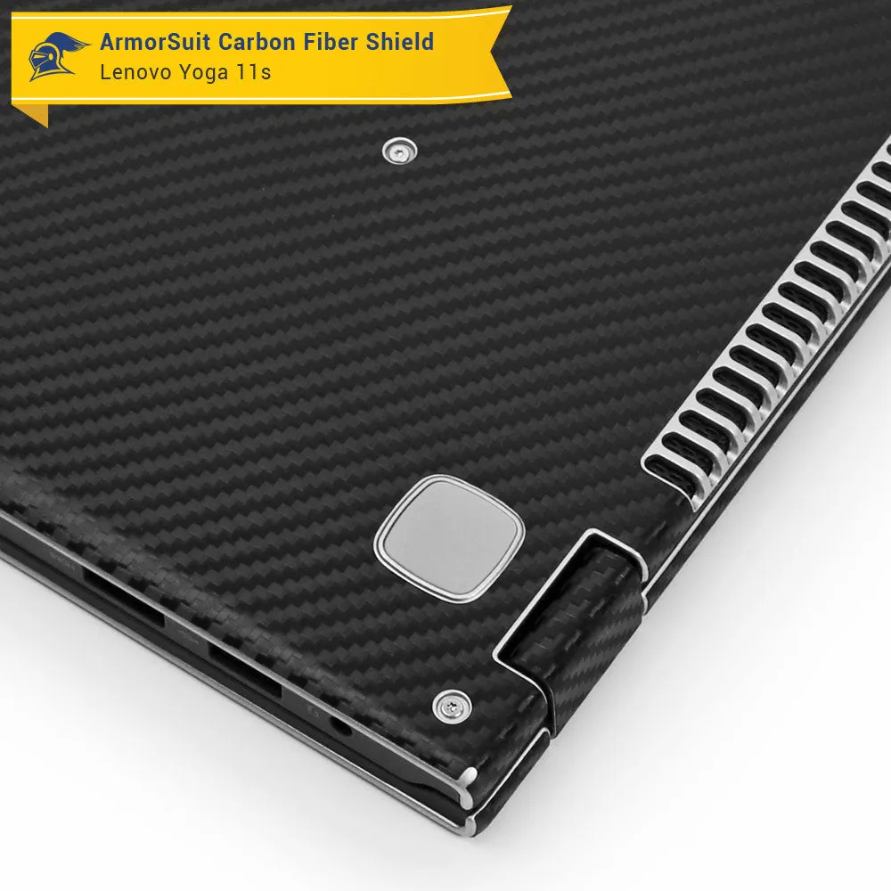 Lenovo Yoga 11S Screen Protector   Black Carbon Fiber