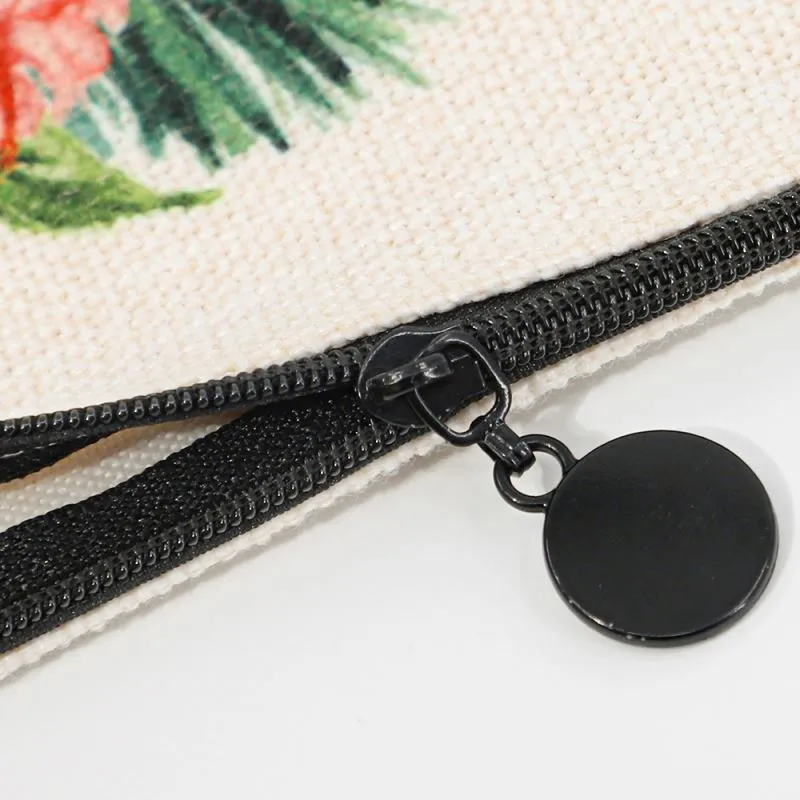 Linen Cosmetic Pouch - 15 x 24