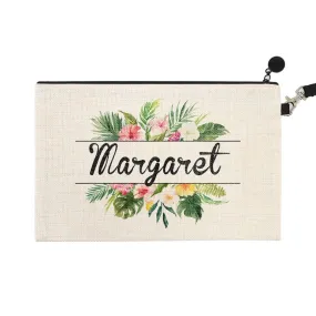 Linen Cosmetic Pouch - 15 x 24