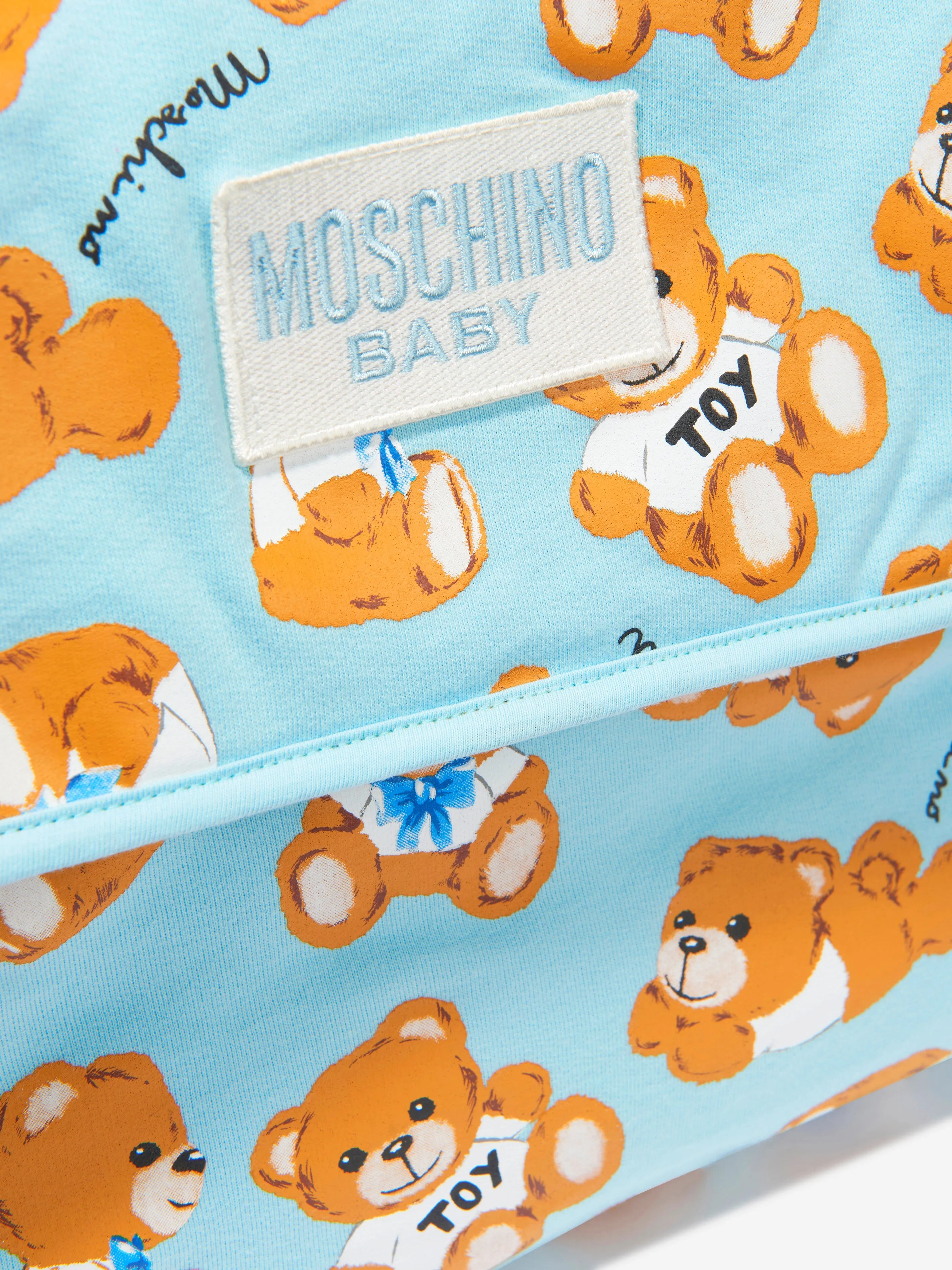 Moschino Baby Boys Changing Bag With Mat (H:31cm)