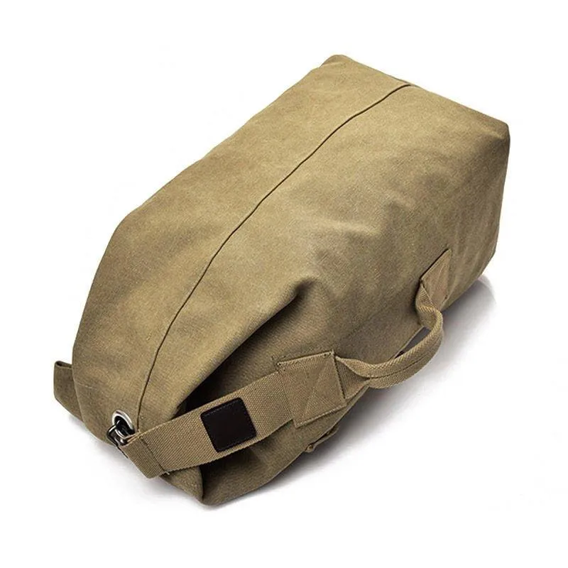 Multifunctional Canvas Molle Backpack Duffle Bag