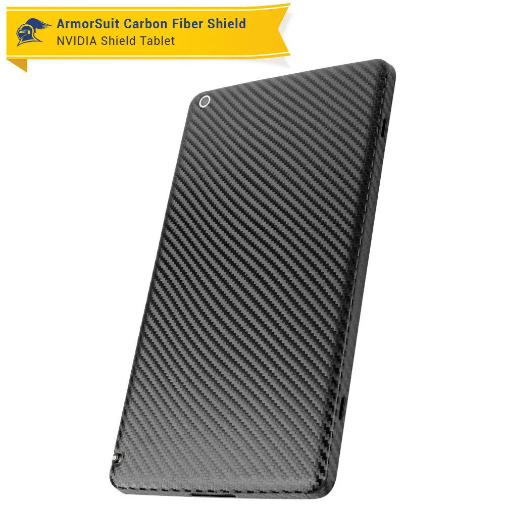 NVIDIA SHIELD Screen Protector   Black Carbon Fiber Skin