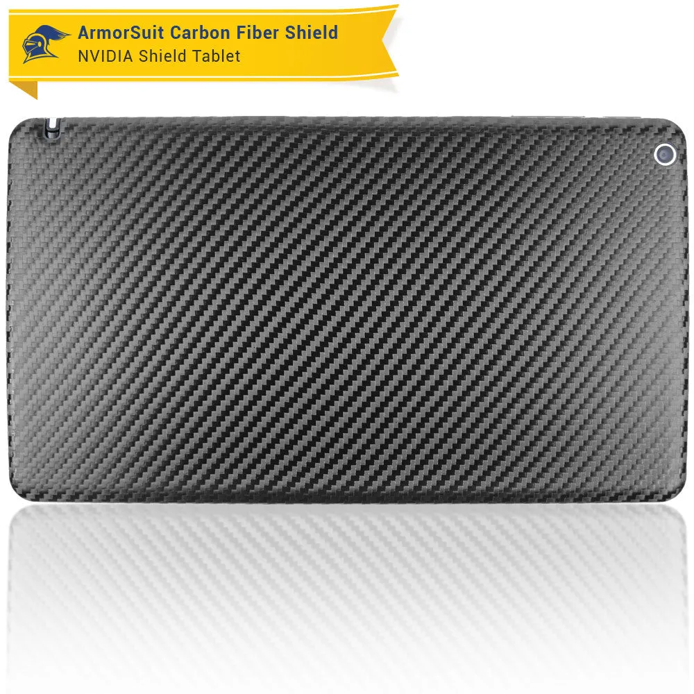 NVIDIA SHIELD Screen Protector   Black Carbon Fiber Skin