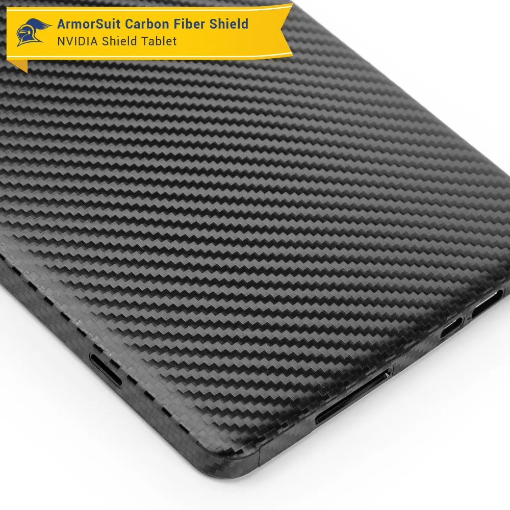 NVIDIA SHIELD Screen Protector   Black Carbon Fiber Skin