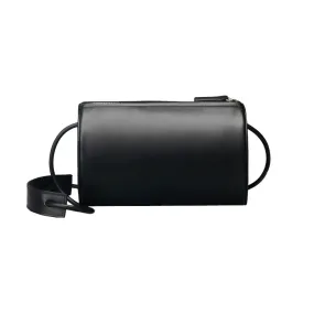 Original Womens Black Leather Crossbody Bags Leather Shoulder Bag