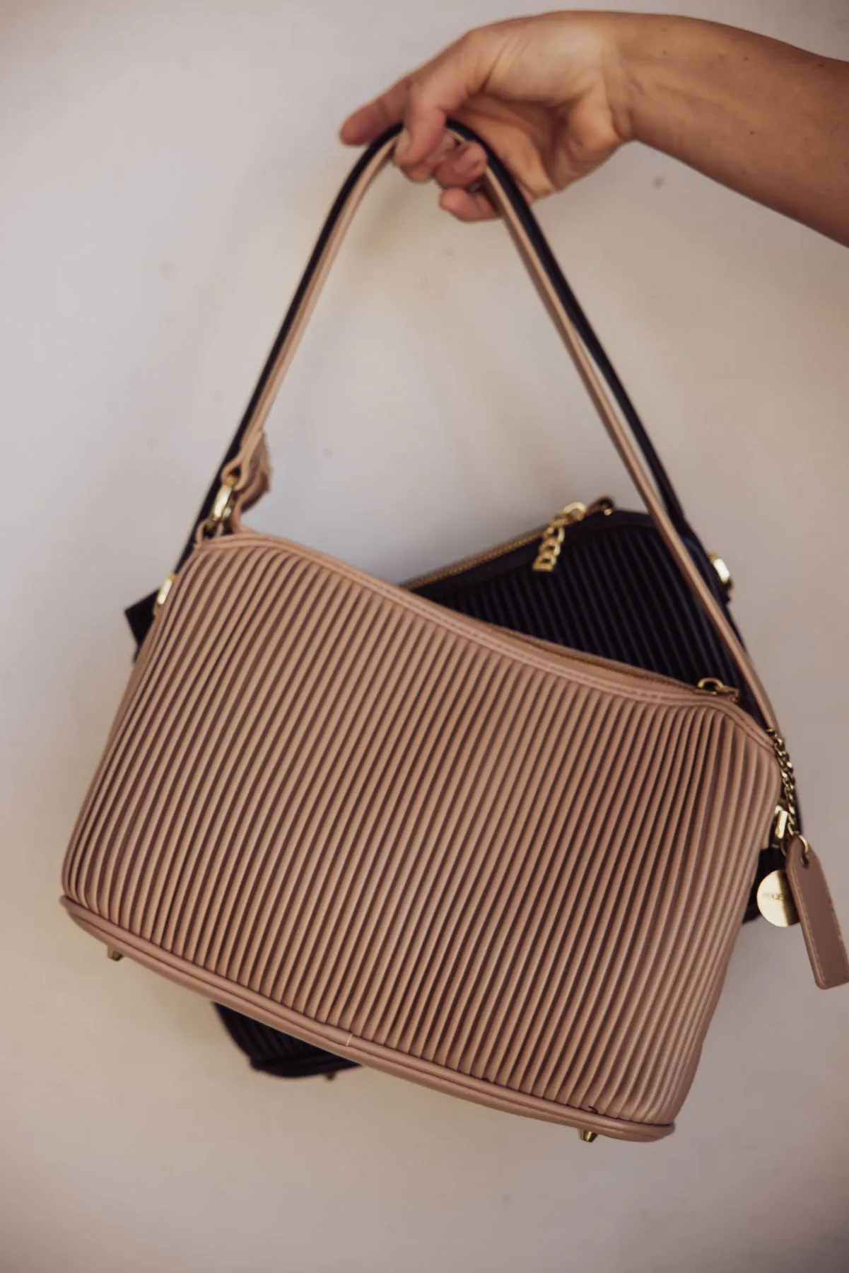 Pixie Mood Ella Recycled Vegan Shoulder Bag - Sand