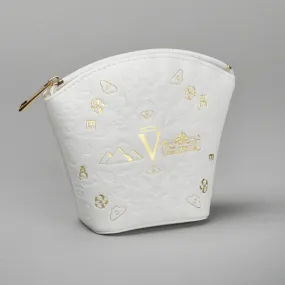 Rounded Zipper Cosmetic Bag