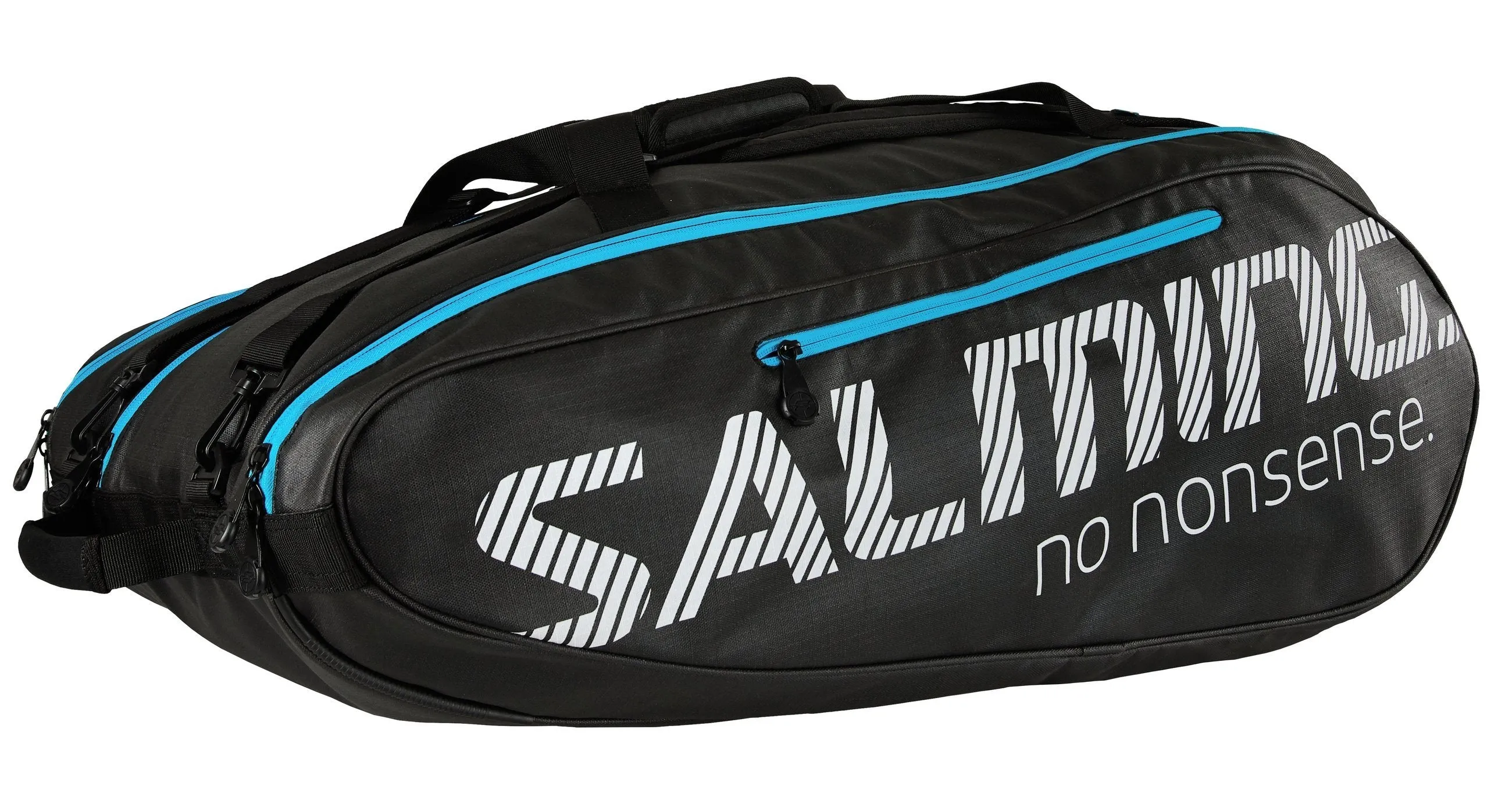 Salming Pro Tour 12R Black/Blue Racquet Bag