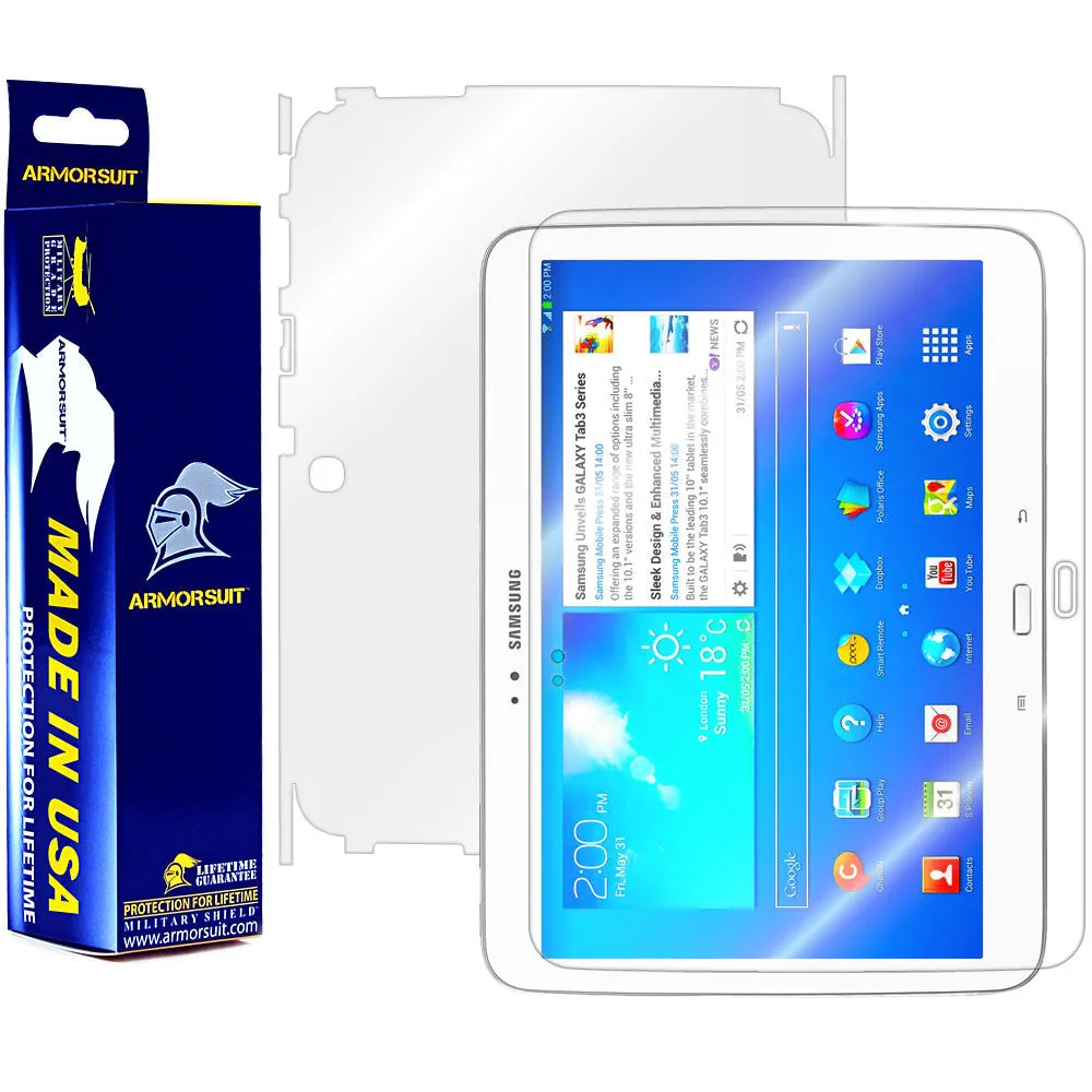 Samsung Galaxy Tab 3 10.1 Full Body Skin Protector