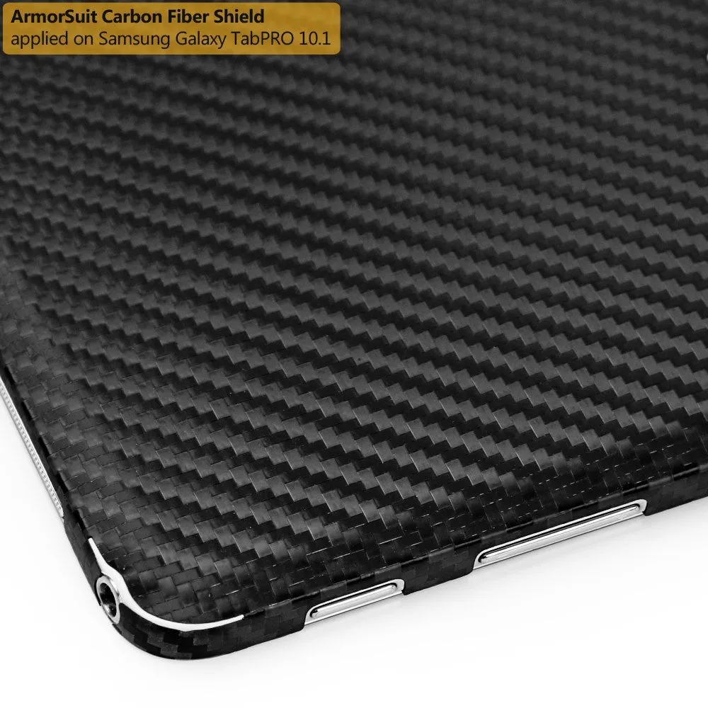 Samsung Galaxy TabPRO 10.1" Screen Protector   Black Carbon Fiber Film Protector