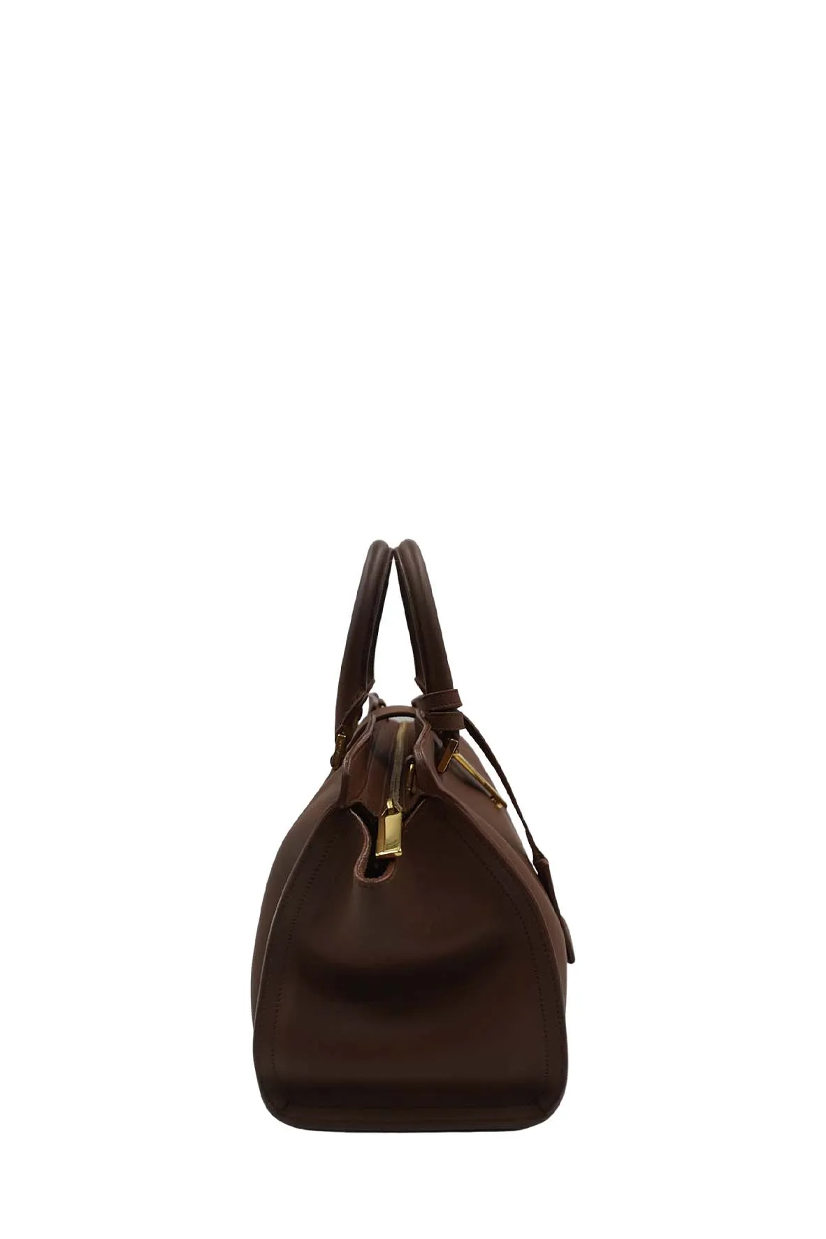 Small Cabas Y-ligne Leather Brown