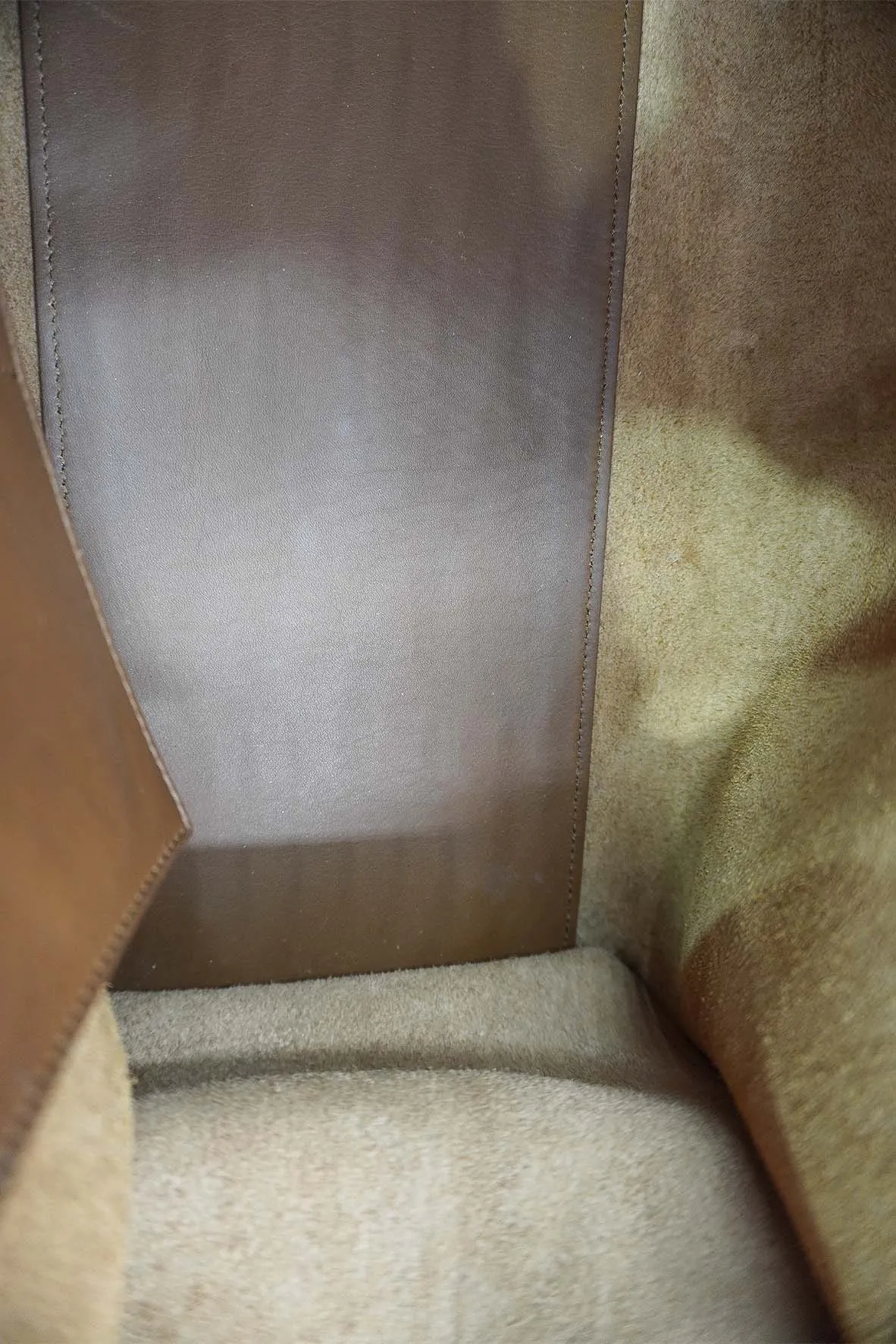 Small Cabas Y-ligne Leather Brown