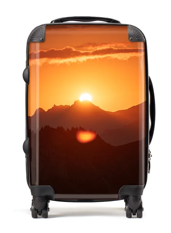 Sunset Suitcase / Luggage