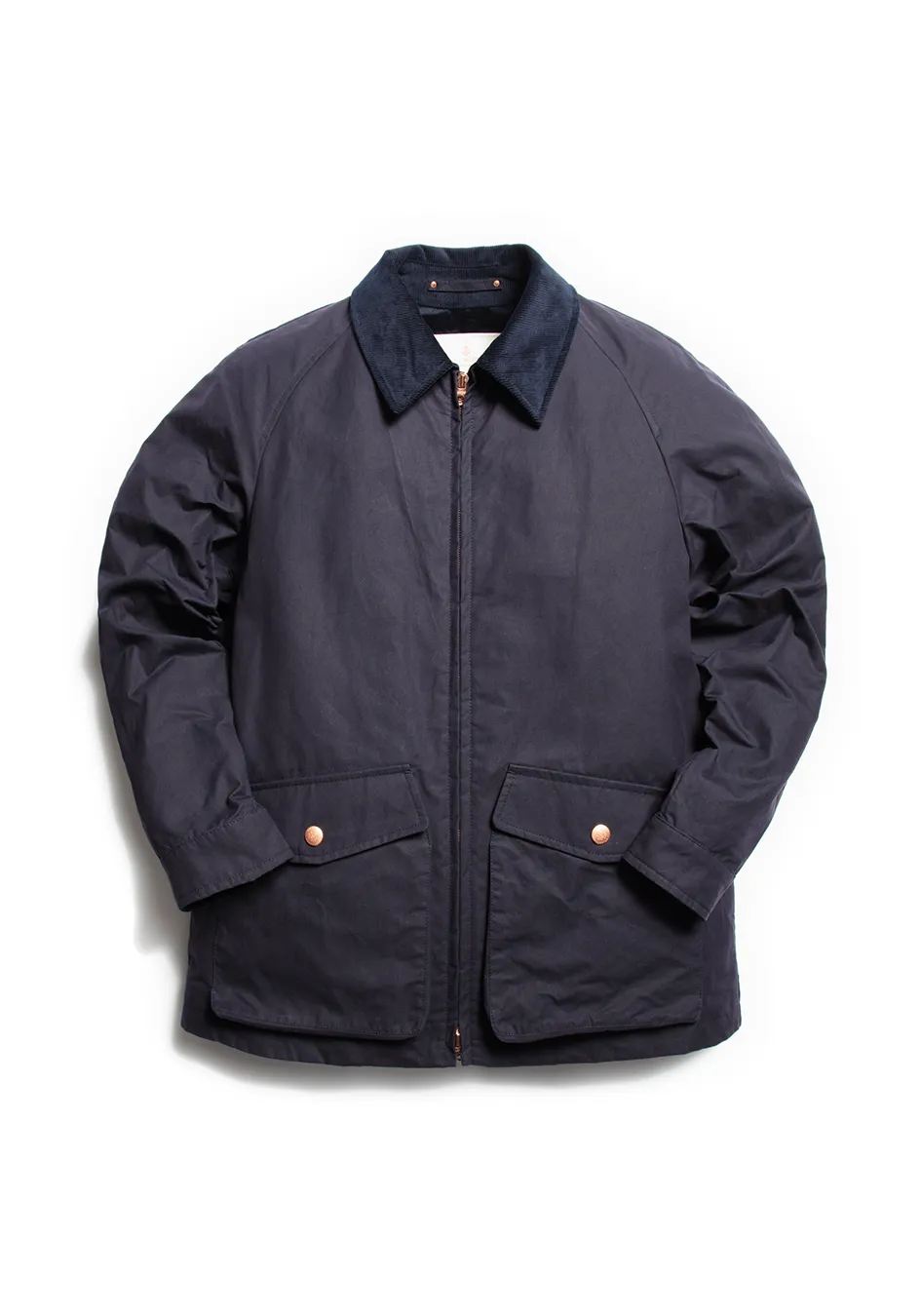 The Casual Wax Jacket - Ink