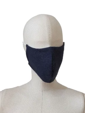 The Cotton® Tweed Face Cloth Mask- Navy